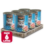 Pack 6 x Leonardo Lata QS Pescado 400gr