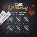 Catit Creamy Sabor Gato Salmon y Camarones  4 Tubos - Imagen 2
