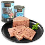 Pack 6 x Leonardo Lata QS Kitten 400gr - Imagen 2