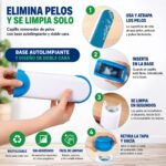 Cepillo QuitaPelos Mascotas Reutilizable Ropa Sofá Auto - Imagen 4