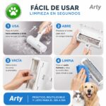 Removedor QuitaPelos Mascotas Ropa Sofá Auto Autolimpiante - Imagen 2