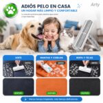 Removedor QuitaPelos Mascotas Ropa Sofá Auto Autolimpiante - Imagen 5