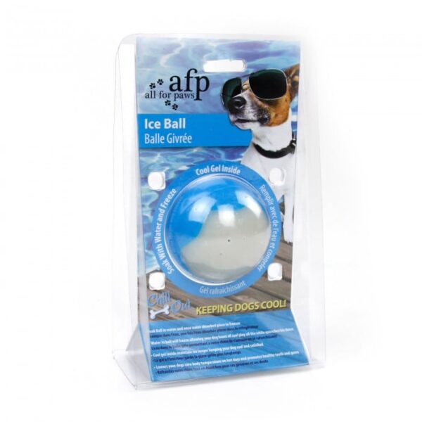 AFP Chill Out Bola Congelable Ice Ball  Refrescante Perro - Imagen 2