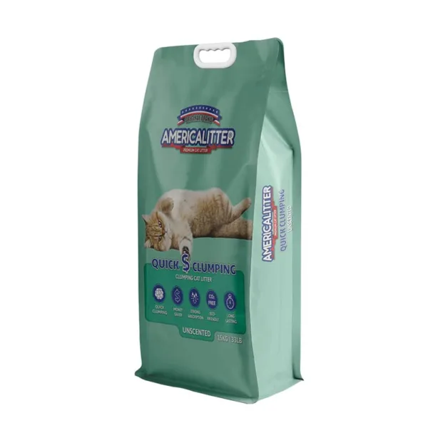 America Litter Quick Clumping Sin Aroma 7Kg - Imagen 1
