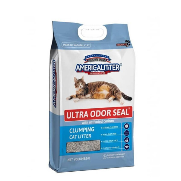America Litter Ultra Odor Seal Sin Aroma 15Kg - Imagen 1