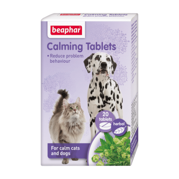 Beaphar Tabletas Calming Perros y Gatos 20Und - Imagen 1