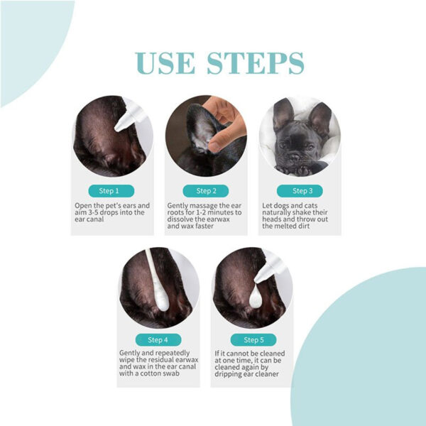 Bioline Aceite para Ácaros del Oído Perros y Gatos 30ml - Imagen 2