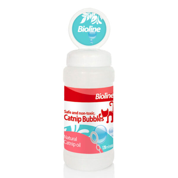Bioline Burbujas Sabor Catnip 120ml - Imagen 1