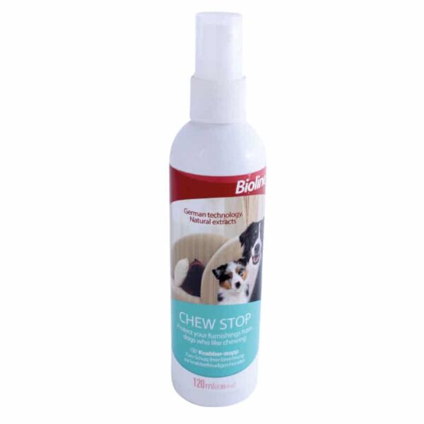 Bioline Repelente Para Perros Chew Stop 120ml - Imagen 1