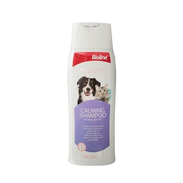 Bioline Shampoo Calming Perro Gato 250ml - Imagen 1
