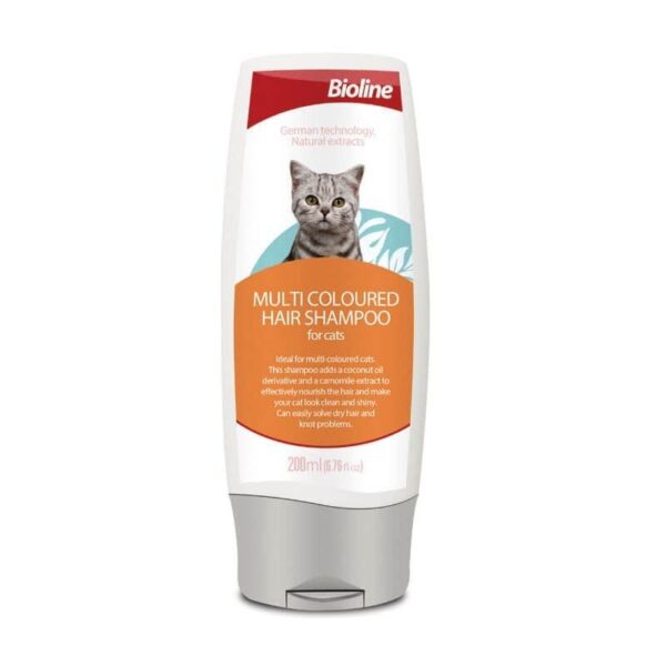 Bioline Shampoo Gato Multicolores 200ml - Imagen 1
