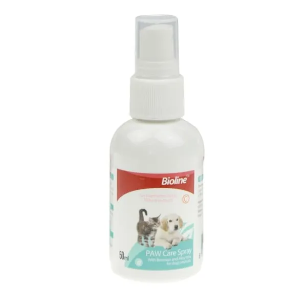 Bioline Spray Cuidado Patas Paw Care Perro y Gatos 50ml - Imagen 1