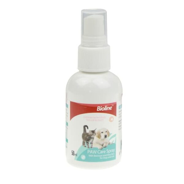 Bioline Spray Cuidado Patas Paw Care Perro y Gatos 50ml - Imagen 1