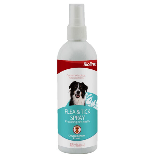 Bioline Spray y Garrapatas para Perros 175 ml - Imagen 1