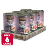 Pack 6 x Leonardo Lata QS Conejo 400gr