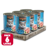 Pack 6 x Leonardo Lata QS Pescado 400gr