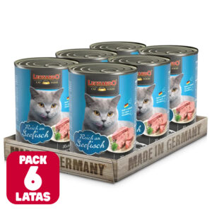 Pack 6 x Leonardo Lata QS Pescado 400gr
