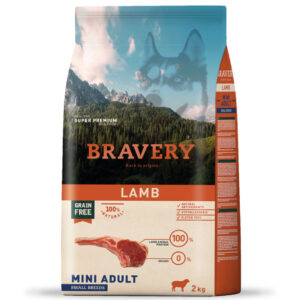Bravery Lamb Mini Adult Raza Pequeña 7Kg