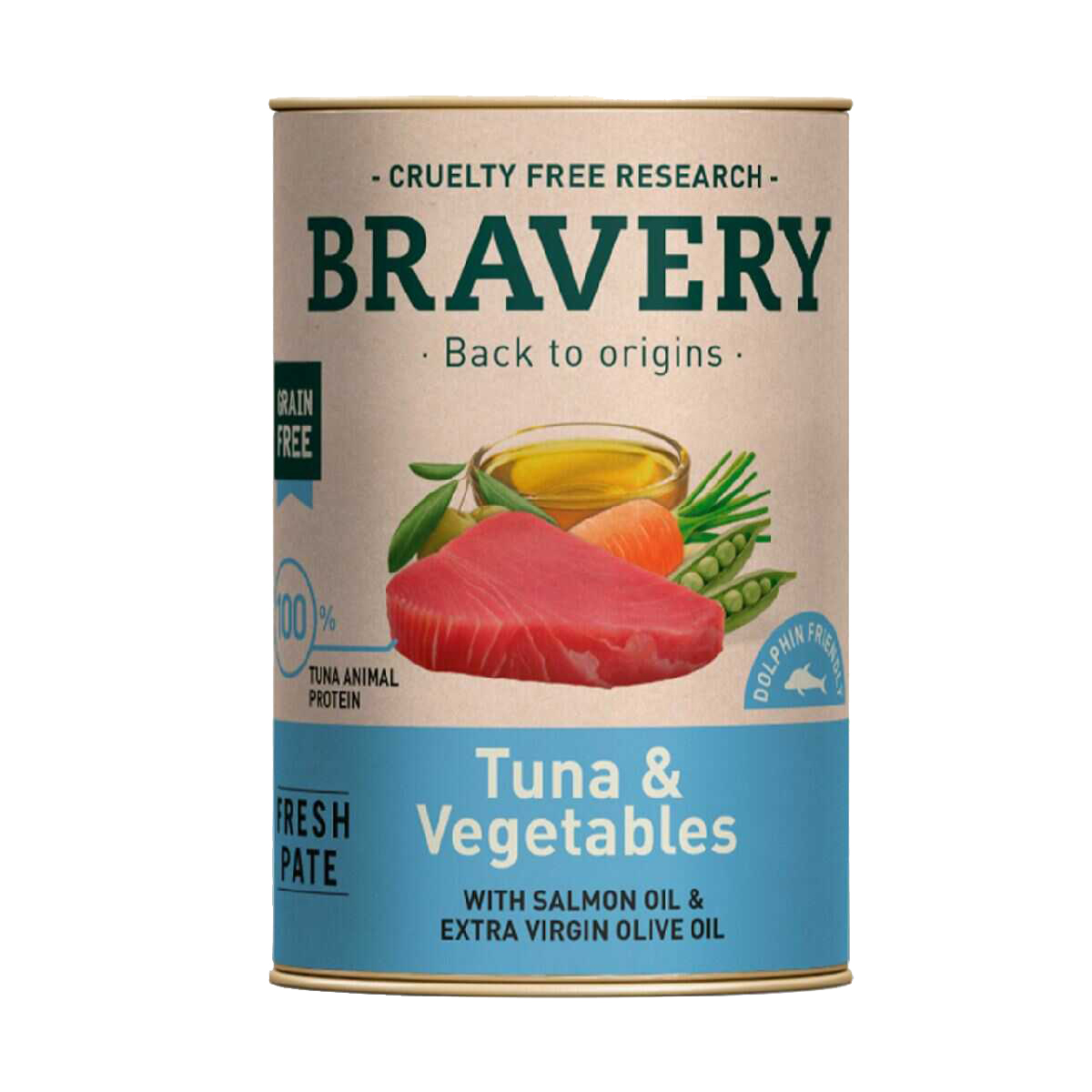 bravery-lata-tuna-and-vegetables-adult-dog-290gr-3.jpg Bravery Lata Tuna and Vegetables Adult Dog 290gr - Imagen 1