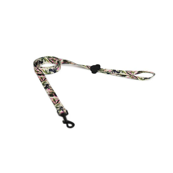 Brnx Correa Perro Forest Pink 120 cm - Imagen 1