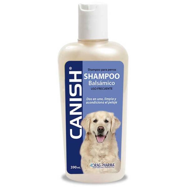 Canish Shampoo Balsamico Perro 2 en 1 390ml - Imagen 1