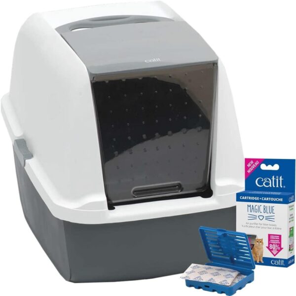 Catit Baño Gato Magic Blue Tamaño Regular - Imagen 1