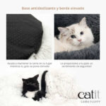 Catit Cama Fluffy Gato Blanca - Imagen 5
