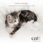 Catit Cama Fluffy Gato Blanca - Imagen 4