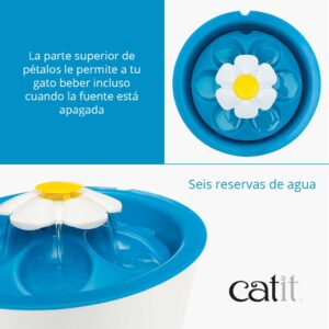 Catit Fuente Flor Led 3Lts - Imagen 5