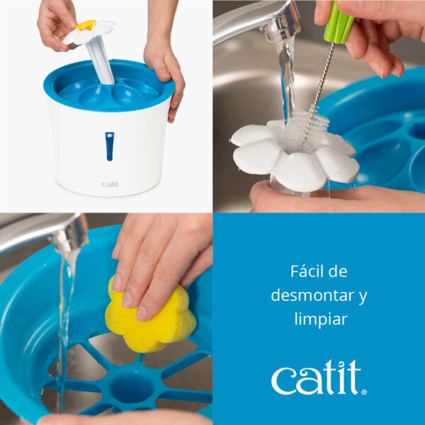 Catit Fuente Flor Led 3Lts - Imagen 2