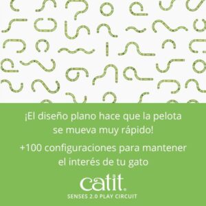 Catit Interactivo Play Circuit Gato - Imagen 4
