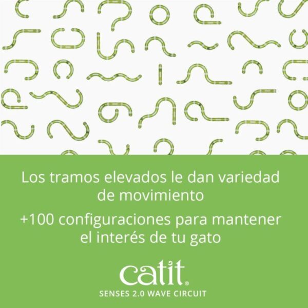 Catit Interactivo Wave Circuit Gato - Imagen 3