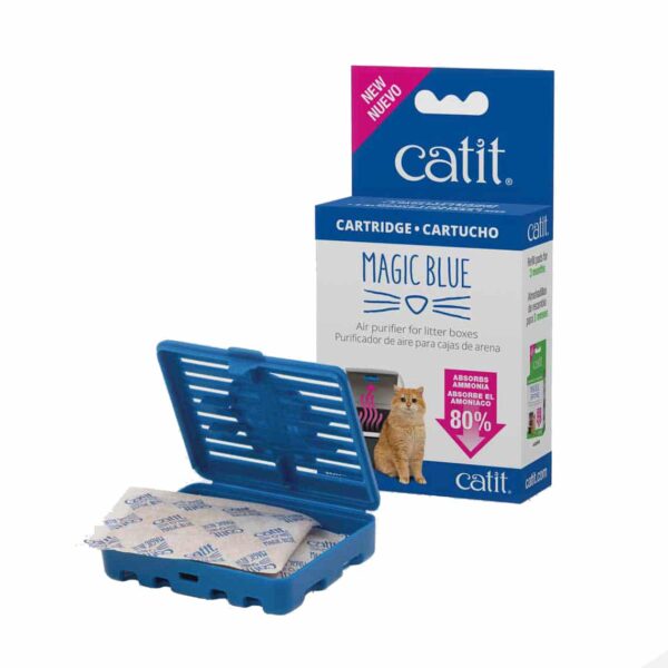 Catit Kit Cartucho Magic Blue + 2 Almohadillas - Imagen 1