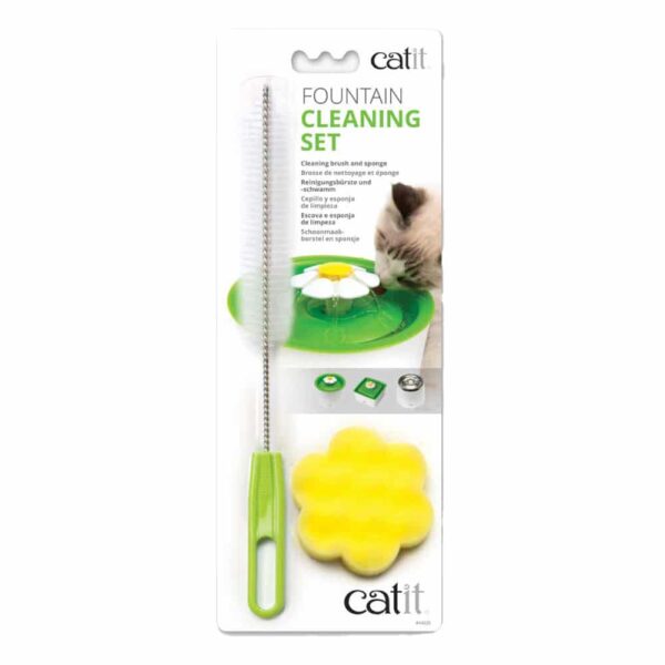 Catit Kit de Limpieza Para Fuentes Bebederas Gato - Imagen 1