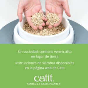 Catit Kit Germinador de Pasto Cat Grass - Imagen 3