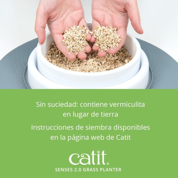 Catit Kit Germinador de Pasto Cat Grass - Imagen 3