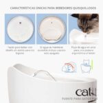 Catit Pixi Fuente Para Gato 2.5lts Color Celeste - Imagen 4