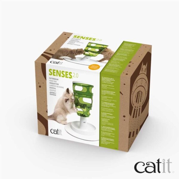 Catit Puzzle Gato Food Tree para Golosinas - Imagen 2