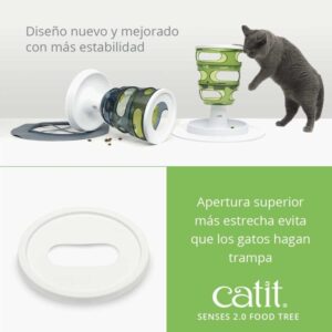 Catit Puzzle Gato Food Tree para Golosinas - Imagen 3