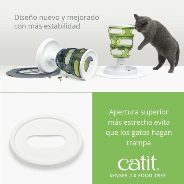 Catit Puzzle Gato Food Tree para Golosinas - Imagen 3