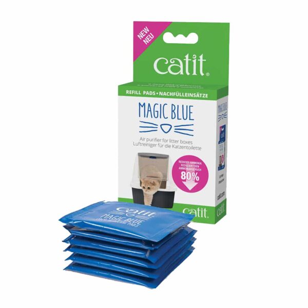 Catit Repuesto Almohadillas Magic Blue Pack 6 Und - Imagen 1