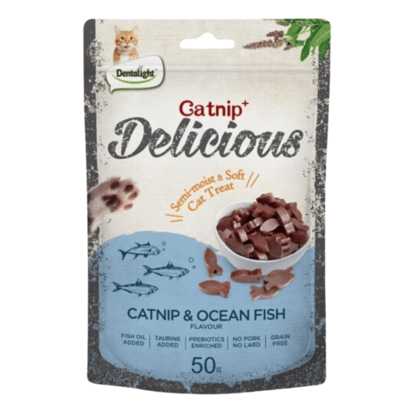 Dentalight Catnip Delicious Pescado Oceánico 50gr - Imagen 1
