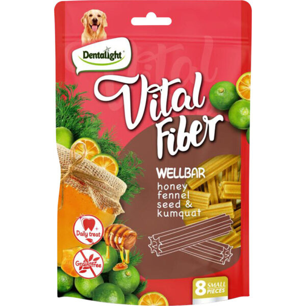 Dentalight Vital Fiber Wellbar Miel 85 Gr - Imagen 1