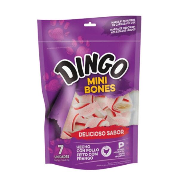 Dingo Mini Bones Perro 7 Und - Imagen 1