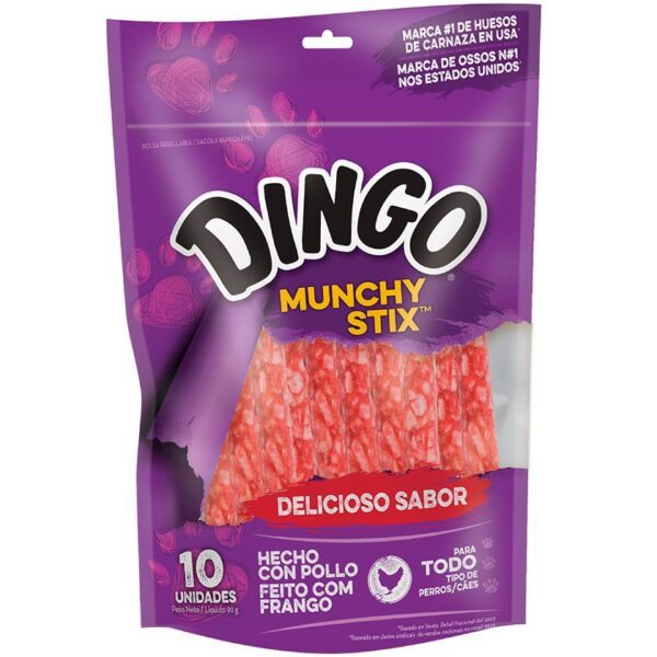 Dingo Munchy Sticks Perro 90gr - Imagen 1