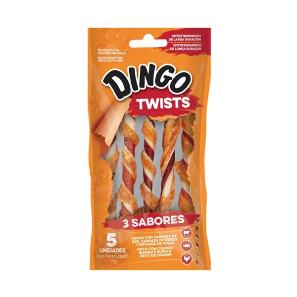 Dingo Perro Triple Flavor Twist 5 Und - Imagen 1