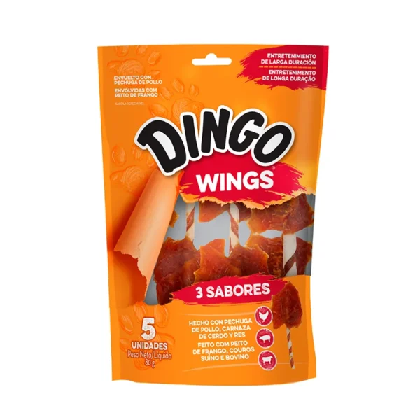 Dingo Perro Triple Flavor Wings 5 Und - Imagen 1