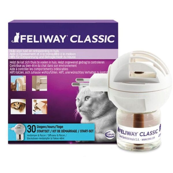 Feliway Classic Difusor Anti Estres Gato + Repuesto 48ml - Imagen 1