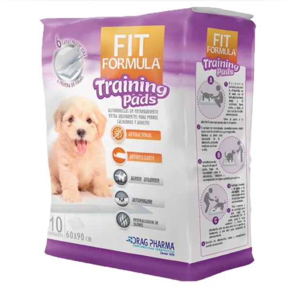 Fit Formula Sabanillas Perro Small 60 x 60cm 10 Unidades - Imagen 1