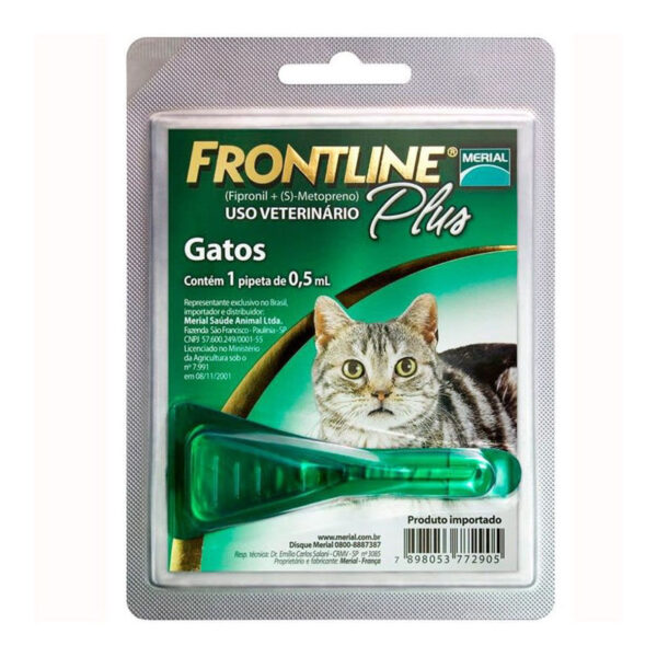 Frontline Plus Pipeta Gato - Imagen 1